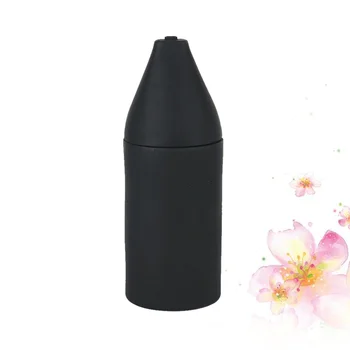 

Empty Silicone Bottle Squeeze Dispenser Refillable Bottle Dish Washing Detergent Hand Soap Atomizer (Black)