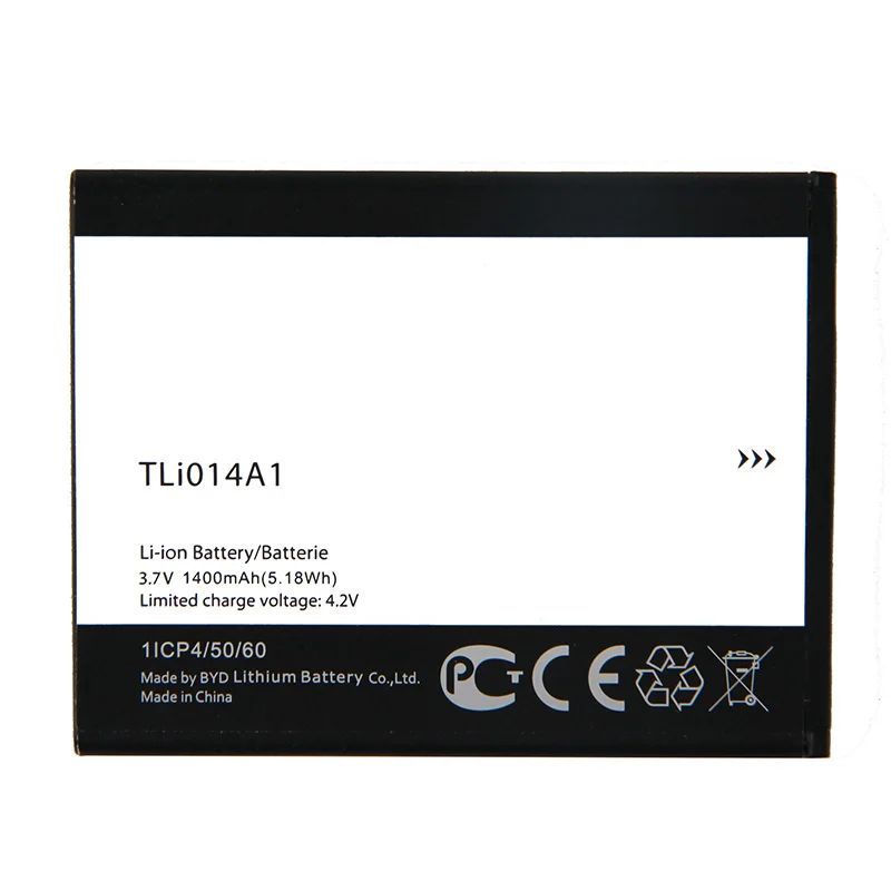 Оригинальный высококачественный TLi014A1 аккумулятор для телефона Alcatel One touch 4010/D 4012