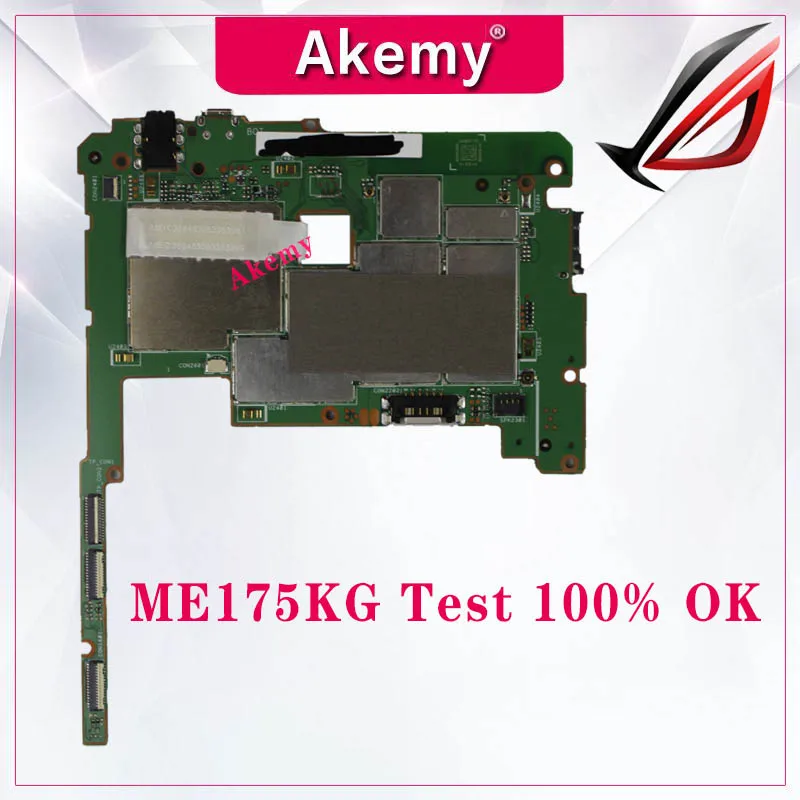 

Tablet motherboard Logic board System Board For Asus MEMO Pad HD 7 ME175KG 1.0 Double Card VER All Functions Work Well