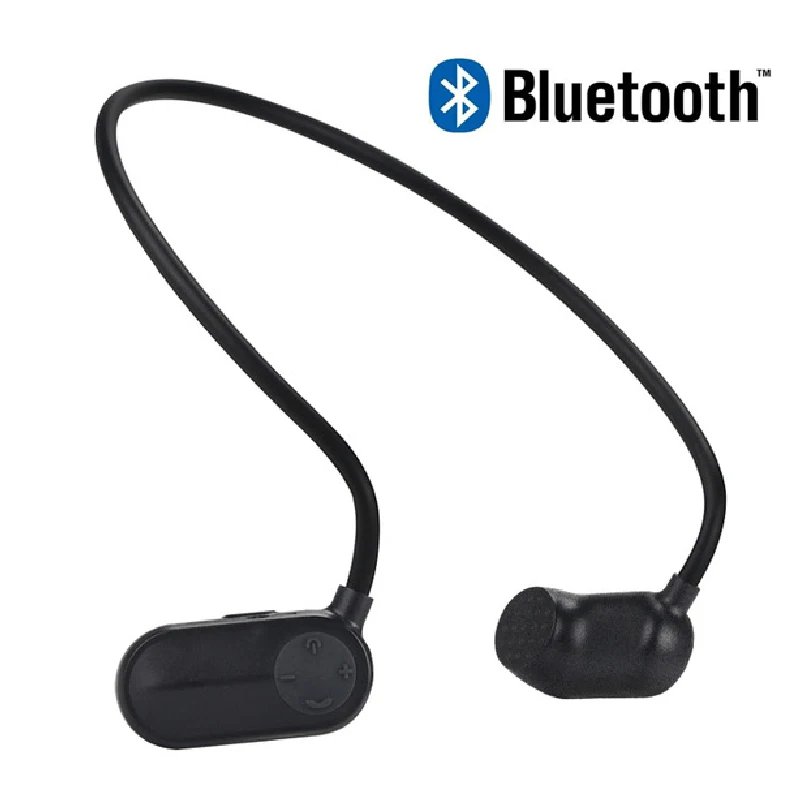 Music Players IPX8 Waterproof Swimming Bluetooth 5.0 and Mp3 Player Bone Conduction Headset Hifi Stereo Portable Usb - Цвет: BT MP3  v31s Black