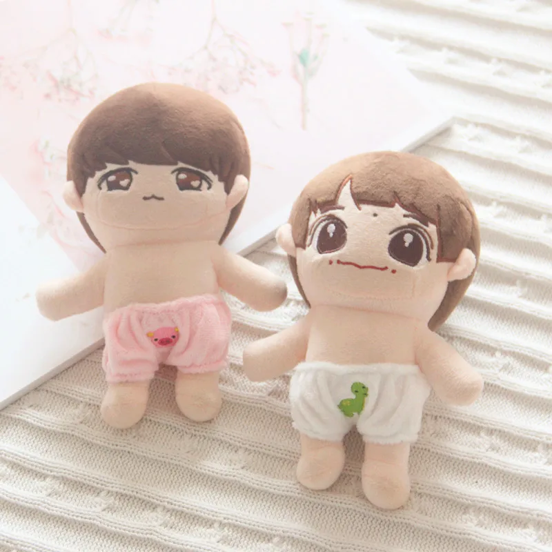 20cm Kawaii Idol Plush Doll Panties Diapers Puppet Toy Pants Peach Pants Love Short Star Dolls Accessories for Plush Doll