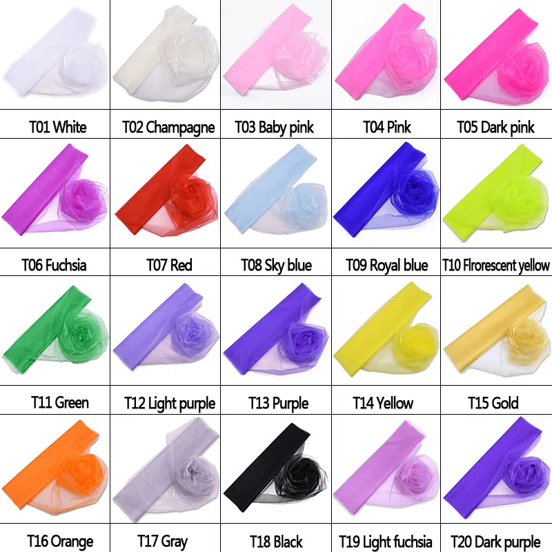 Sheer Organza Tulle Table Swags Wedding Decor for Home Birthday Party Table Runner Table Skirt Wed Backdrop Curtain Decoration