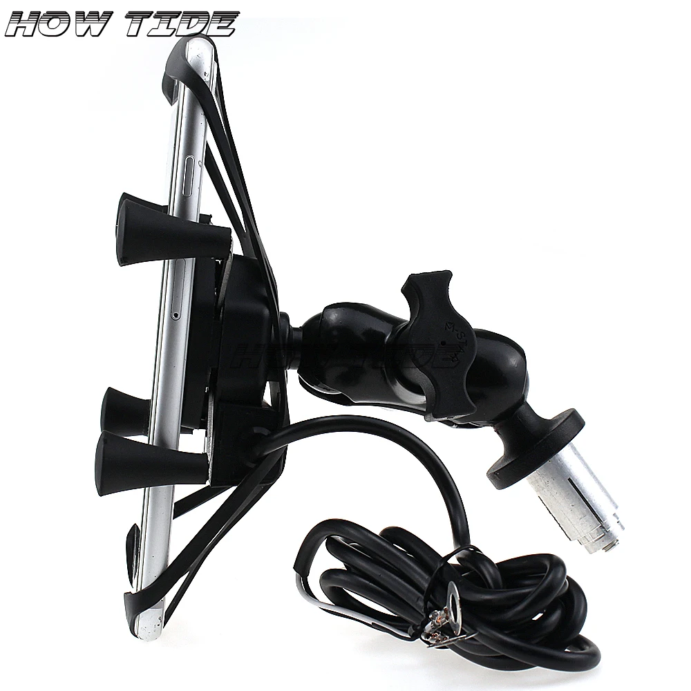 

Phone Holder USB Charger for HONDA CTX700 NC700S NC700X NC750S NC750X CB500F CB500X Motorcycle GPS Navigation Bracket