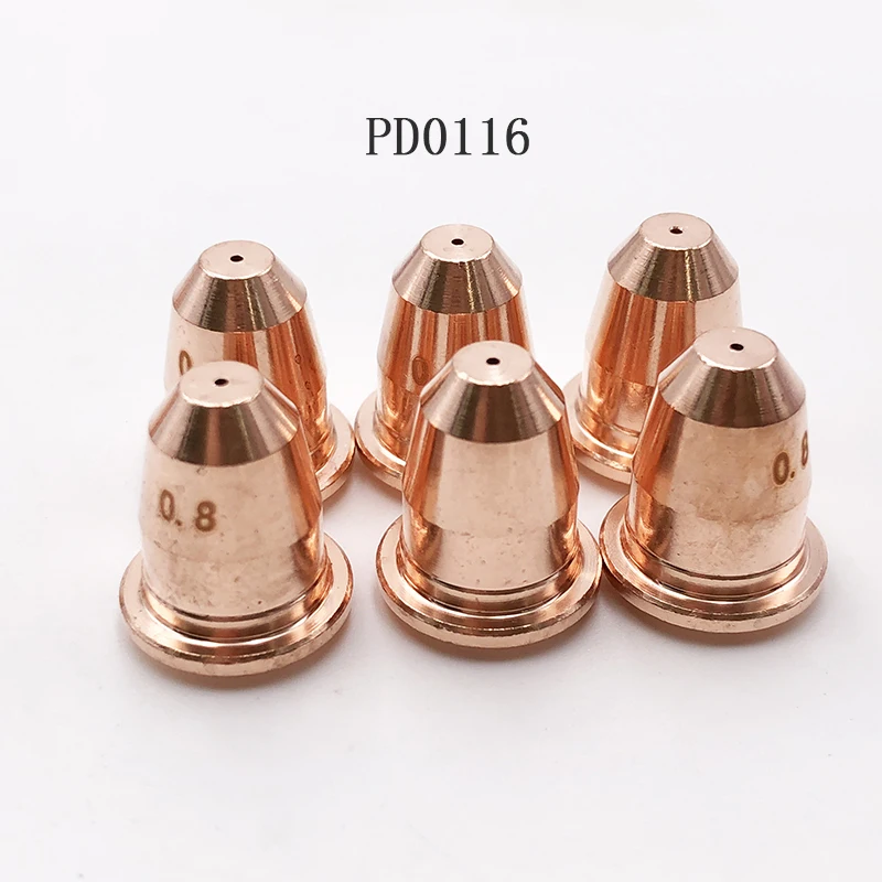 Плазменные расходные материалы PD0116 10 шт./лот наконечник гафния 20A 30A 40A подходит