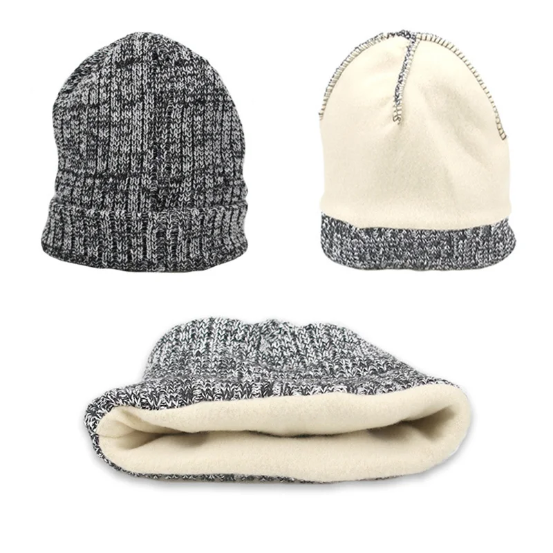 Модная популярная шапка, настоящие повседневные шапочки для мужчин и женщин, теплая вязаная зимняя шапка, модная однотонная шапочка в