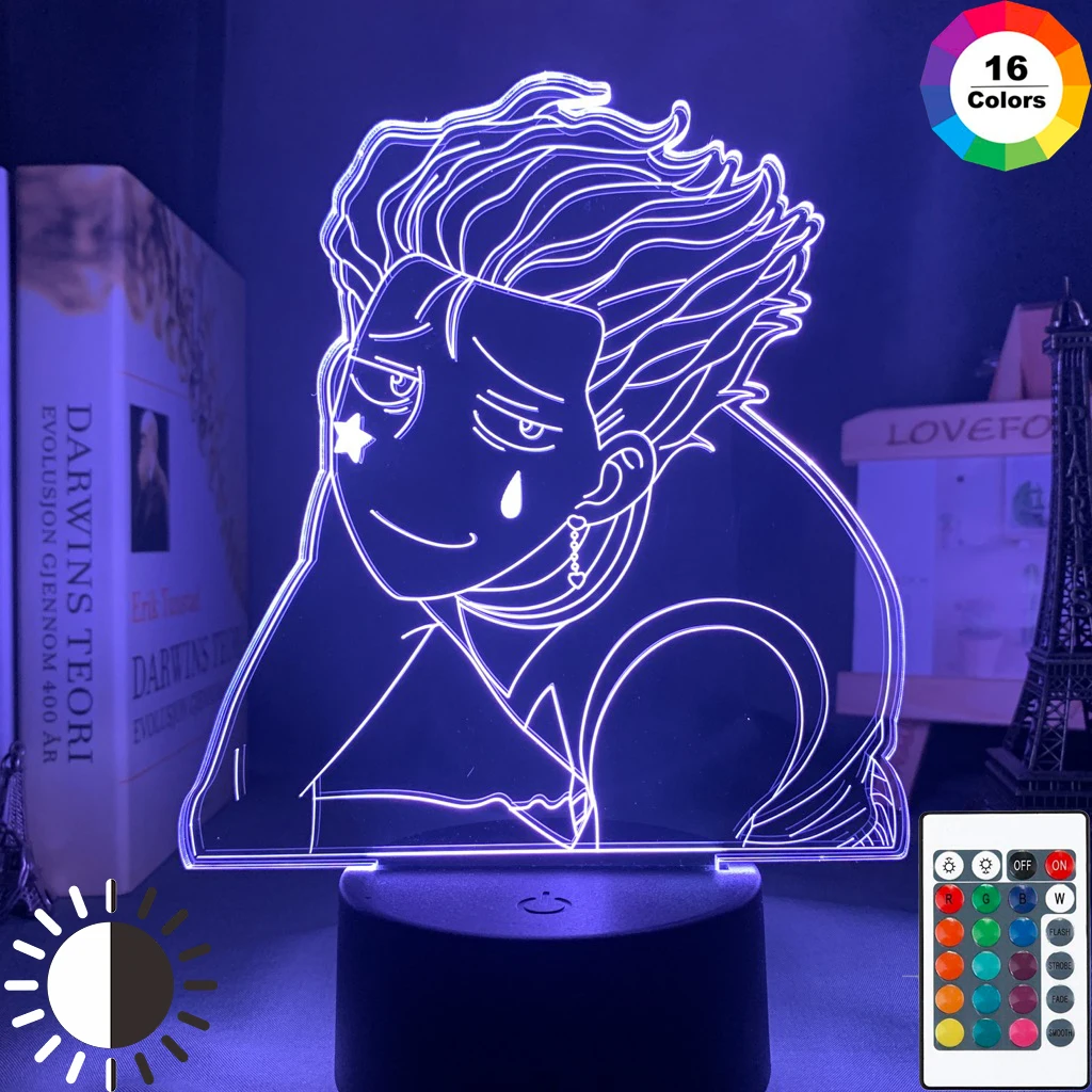 I Light Gift Store аниме светодиодный светильник мем хисока для детской спальни Декор