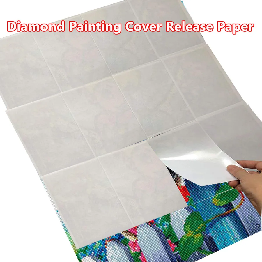 Double-sided 5D Diamond Painting Cover Dustproof Release Paper Non-Stick Anti-dirty Cover DIY Diamond Embroidery Accessory,diamond painting accessories
