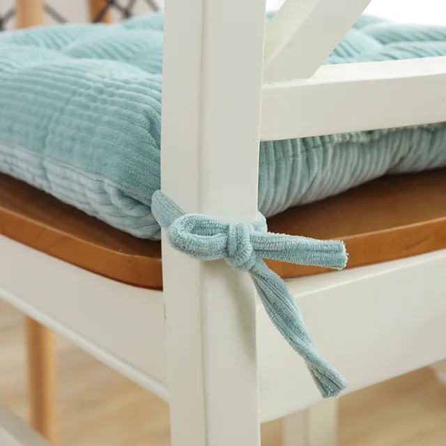 Divatos Kordbársony Kárpitozott Iroda Hallgató Szék Egyszerű, Színes Padló Otthoni Ülés Párna - Image 6