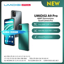 UMIDIGI Helio P60 A9 Pro Smartphone Unlocked 64GB 4gbb Octa Core Fingerprint Recognition/face Recognition
