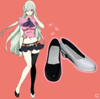 

The Seven Deadly Sins Elizabeth Liones Cosplay Shoes Boots Custom Made