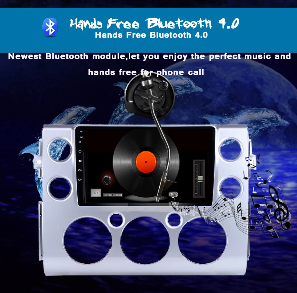 Flash Deal For FJ CRUISER 2007 - 2018 Car radio audio stereo 4G + 64G Android 9.1 with 4G Lte wifi video Player gps HU support dab dvr cam 11