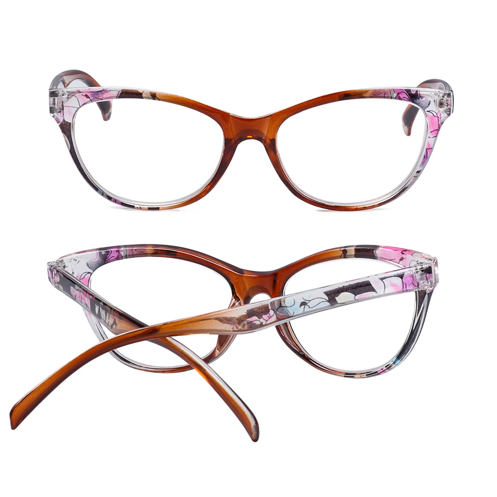 Модные очки для чтения «кошачий глаз» для мужчин и женщин, ультра-светильник из смолы, очки для дальнозоркости, очки для зрения, очки для дальнозоркости+ 1,00~+ 4,0 диоптрий