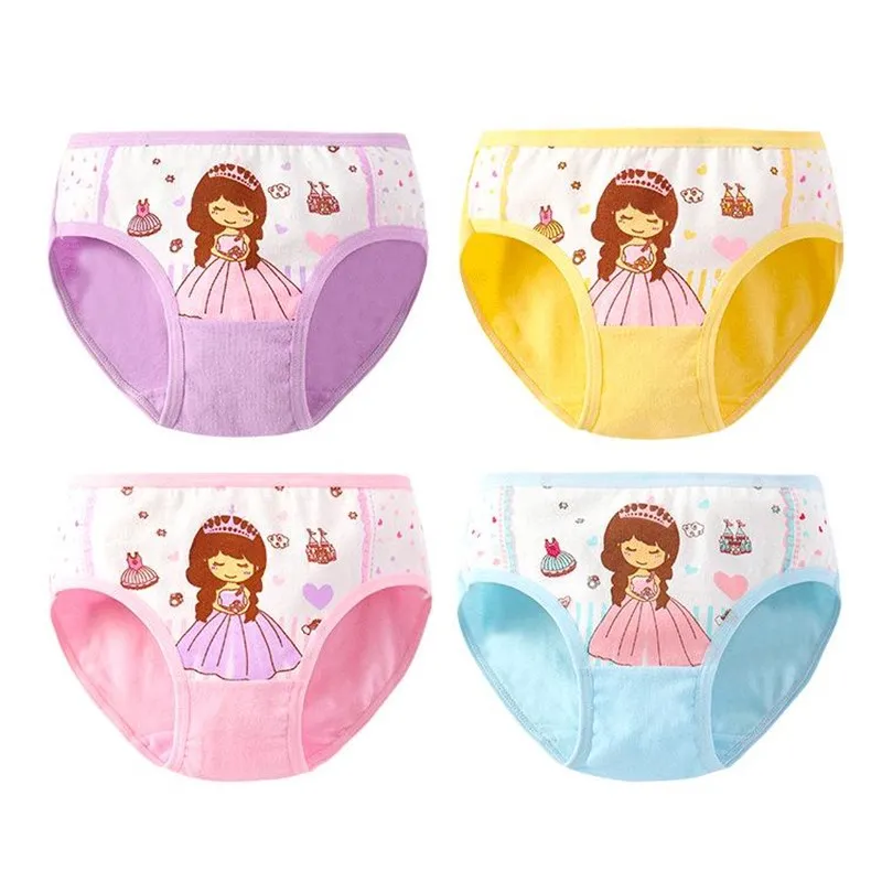 Трусы брифы треугольные для девочек 2 10 лет 4 шт./лот|pant pattern|pants pantspants colors |