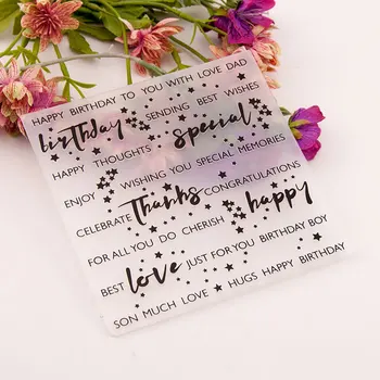 

Flower happy love print DIY Plastic Embossing Folders for DIY Scrapbooking Paper Craft/Card Making Decoration Supplies