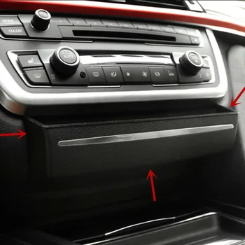 

24*4.5cm Car Center Console Arm Rest Lid Armrest Cover Latch CD Panel Storage Box Auto Tray Holder For BMW F30 3er GT F34