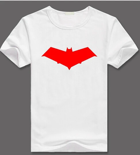 

Mens Casual Summer Batman:Under the Red Hood Jason Todd Nightwing T-shirts Print Cotton Short Sleeve Tops Tee Shirts Clothing