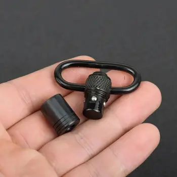 

QD Sling Swivel Scope Mount Ring Quick Detach Release Button Strap Ring Holder With Base Support For Gun Rifle Shot gun Hunting