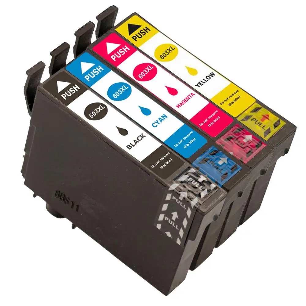 Epson cartuchos de tinta para impresora Epson 603XL, cartuchos de tinta  compatibles con Expression Home, XP 3100, XP 4100, XP 2100, XP 2105, XP  3105, t603xl, 4pk|Cartuchos de tinta| - AliExpress