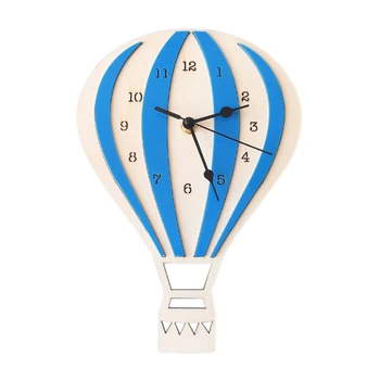 

Nordic Style Cartoon Donuts Hot Air Balloon Clock Children Room Decoration Cute Wall Clock Child Clocks Decor Home Decorations