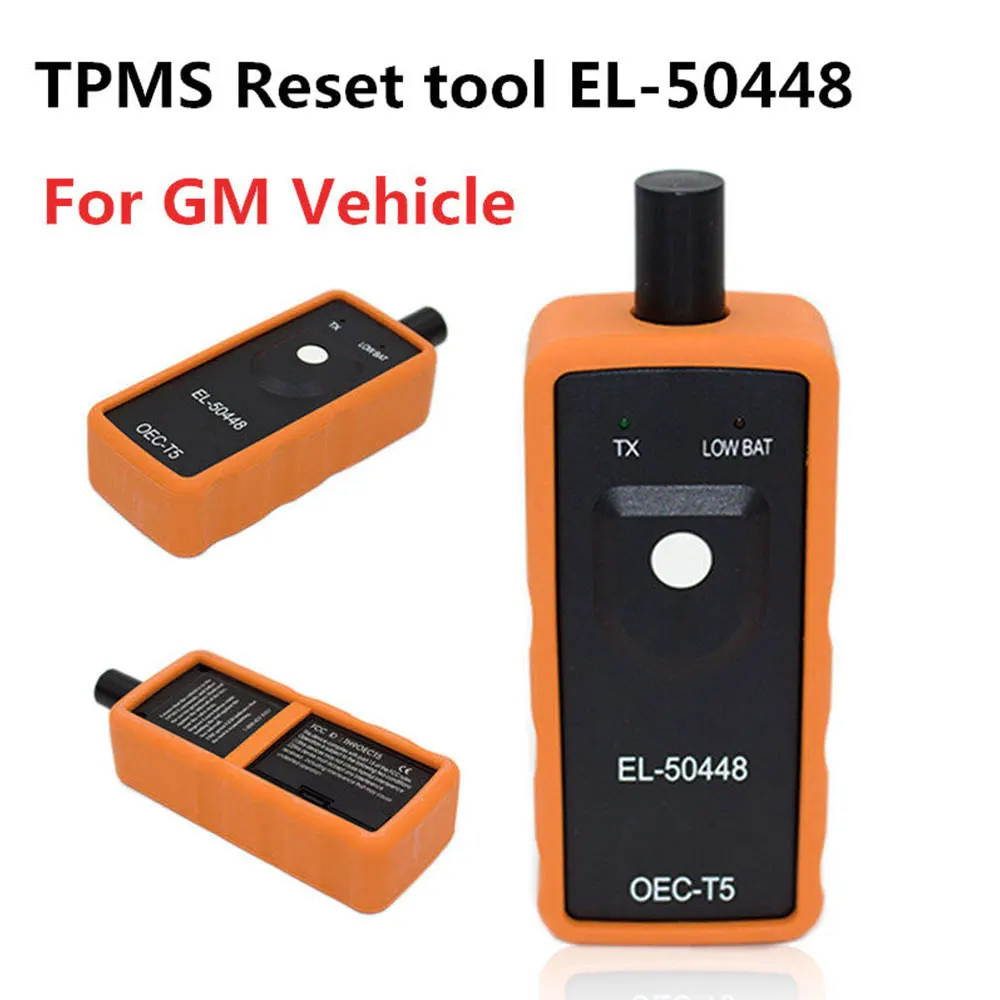 TPMS Reset Tool TPMS Reset Instrument Portable TPMS Activation Tool Wheels Parts EL-50448 OEC-T5 Durable for GM/Opel