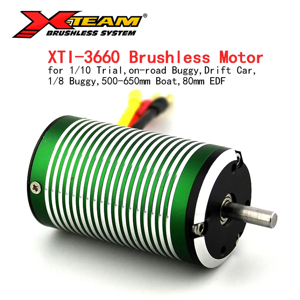 X-Team XTI-3660 4600kv/3800kv Waterproof Brushless Moto