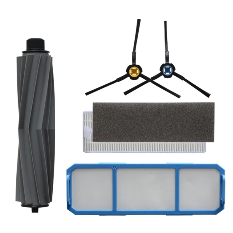 

Main Brush Hepa Filter Side Brush Primary Dust Filter for Ilife A7 A9S Vacuum Cleaner Parts Replacement Filter