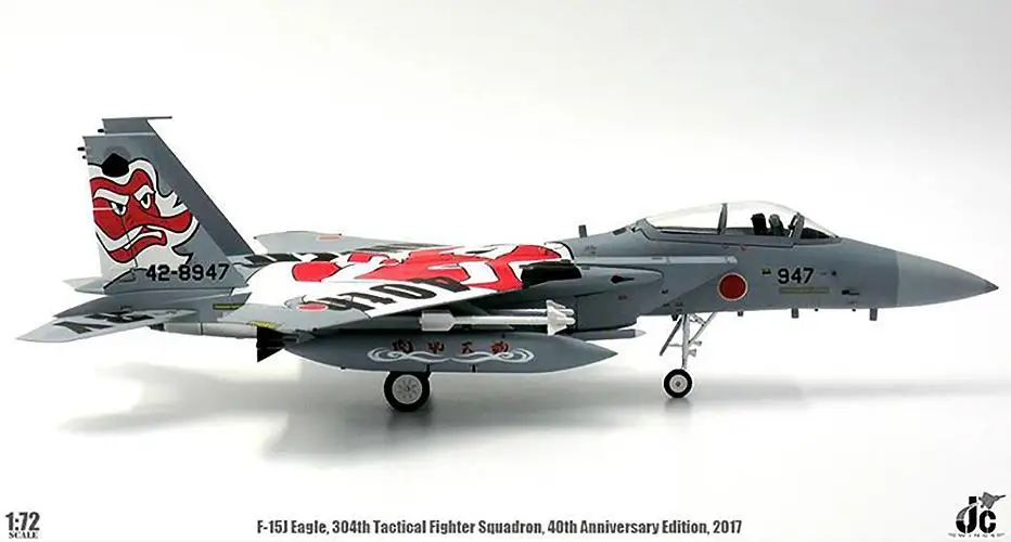JC Крылья JASDF F-15 EAGLE 304th Тактический истребитель эскадрилья 1/72 самолет