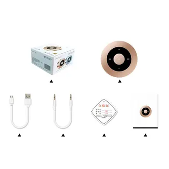 

A8 Bluetooth speaker metal mini portable wireless 6 hours playtime 3W loudspeaker outdoor IPX5 waterproof USB TF MIC