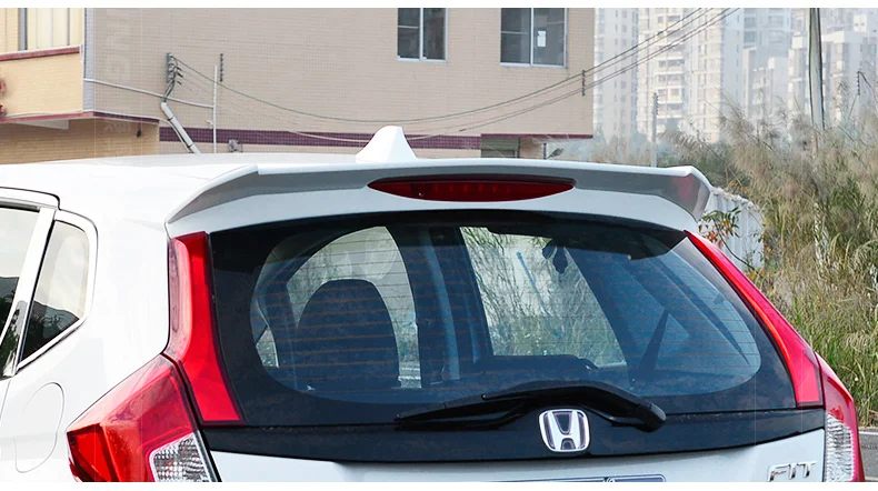 Подходит для HONDA fit АБС высококачественный спойлер крыло заднего крыла различных цветов