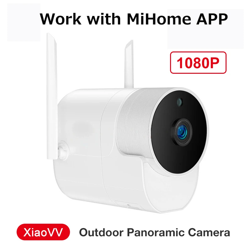 Najtaniej Najnowszy Xiaovv zewnątrz panoramiczny kamera ochrony bezprzewodowy WIFI wysokiej rozdzielczości noktowizor z MiHome App