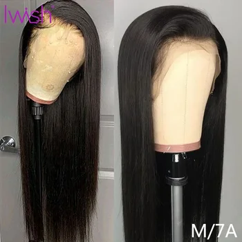 

13x6 Deep Part Lace Front Human Hair Wigs Straight T Part Lace Front Wigs Pre Plucked Malaysian Remy Hair Deep Part Lace Wig