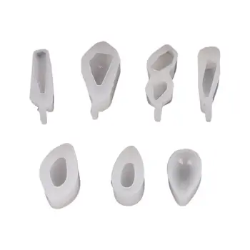 

7 Pack Clear Silicone Molds DIY Resin Jewelry Making Necklace Pendant Ring Pendant Casting Mould Craft Tool S29 20 dropshipping