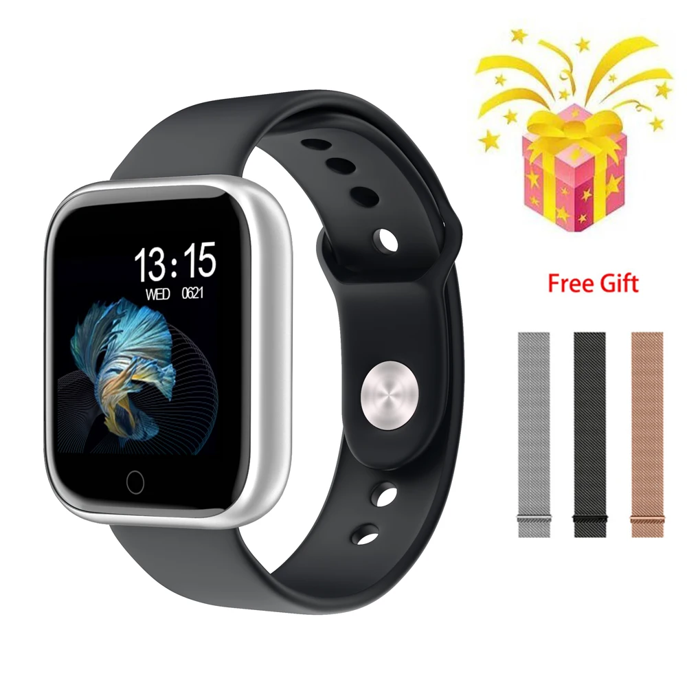 T80 Смарт-часы водонепроницаемые Смарт-часы пульсометр кровяное ...