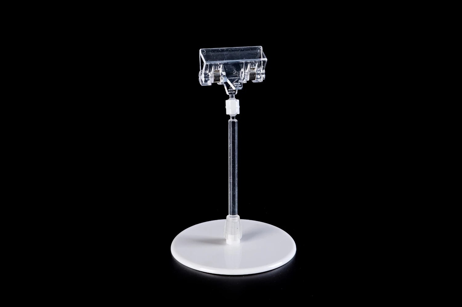 

Shelf Top Promotion Sign Board Stand Up Clamp Rack Rotatable Label Clip