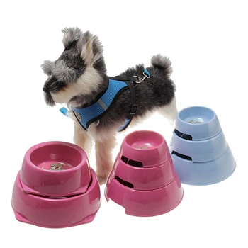 

New Hot Pet Food Water Bowl Pet Bowls Non Slip Round Cartoon Melamine Cat Dog Feed Bowls Pet Supplies USJ99