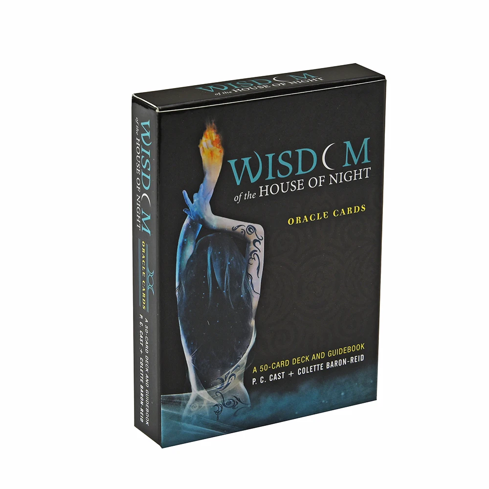 

Wisdom of the House of Night Oracle Cards A 50 Card Deck PDF Guidebook Divination Fate trust your intuitio powerful decision