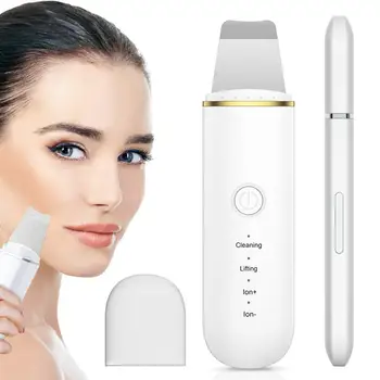 

Electric Ultrasonic Facial Pore Cleaner Blackhead Acne Remover Skin Scrubber This tool can remove blackheads acne effectively