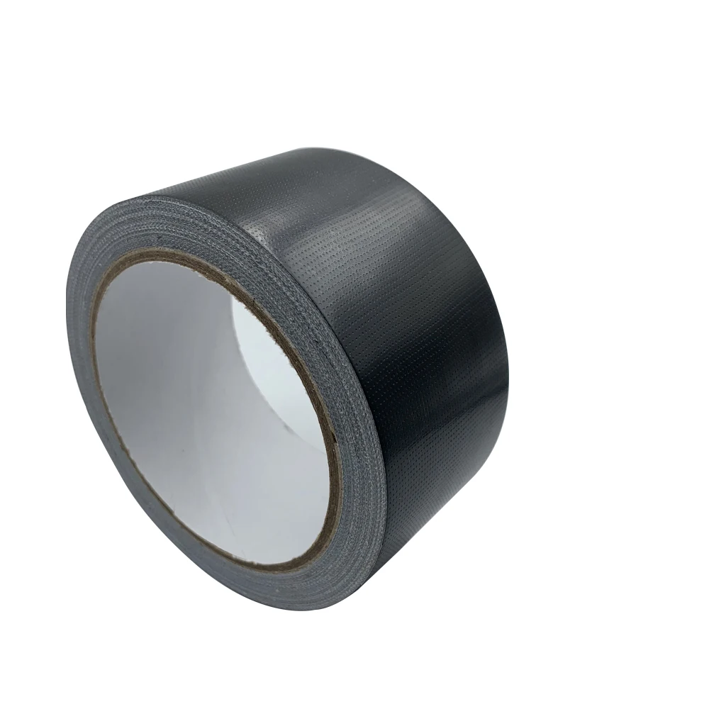 

Black Duct Tap Tear by Hand Heavy Duty Carton Sealing Packing Cloth Duct Tape Waterproof Muti-Purpose Craft Repair Pipe Tape