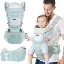 Porte bébé ergonomique 3 en 1, porte bébé de 0 à 48 mois, face avant kangourou, écharpe enveloppante 