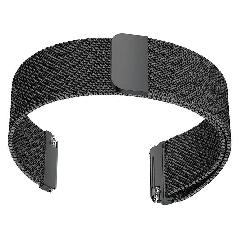 2 шт ремешок из нержавеющей стали для Fitbit Versa, ремешок для спортивных часов, сменный Миланский ремешок с магнитной застежкой, ремешок для наручных часов, розовое золото и