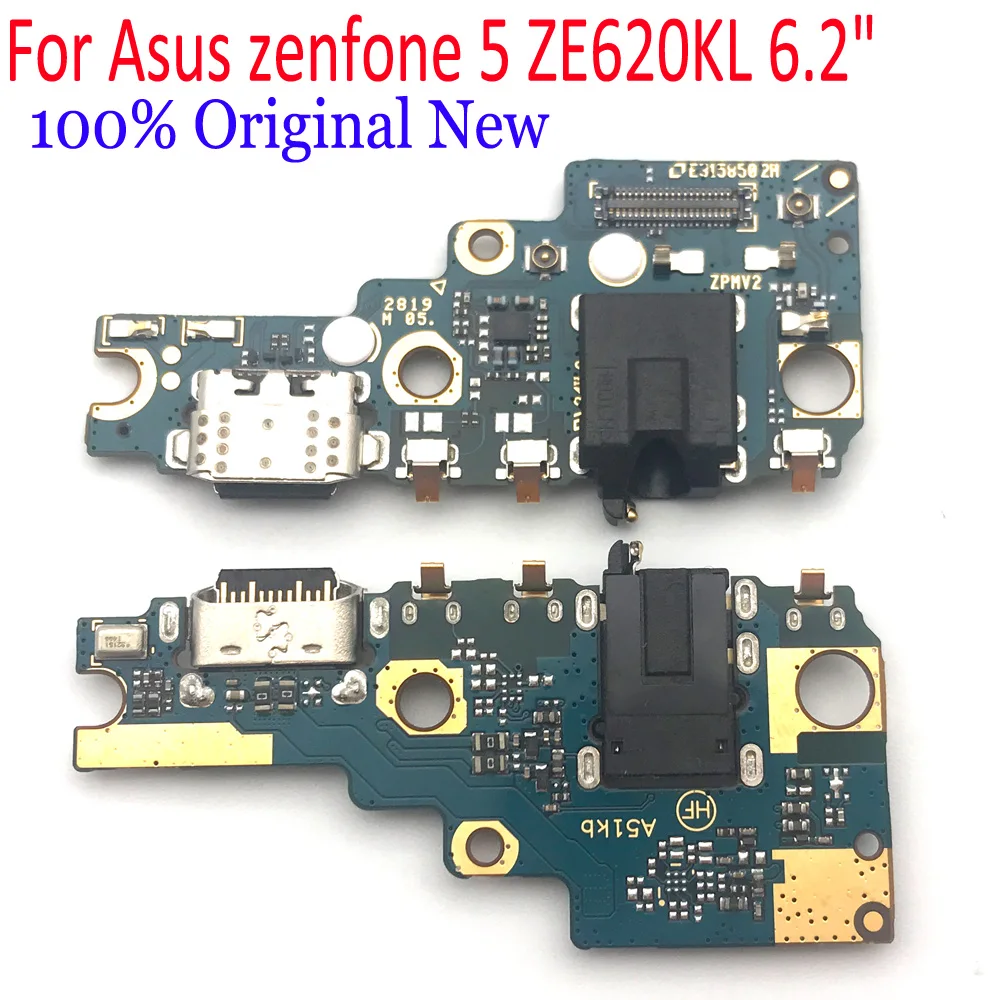 

10Pcs Original USB Charging Board Charge Port Plug Connector Dock Flex Cable For Asus zenfone 5 ZE620KL 6.2" Replacenent Parts