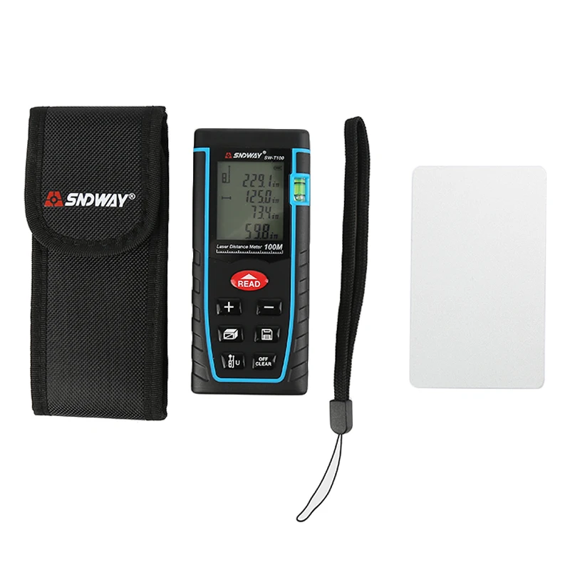 laser distance meter rangefinder trena laser tape range finder build measure device ruler test tool