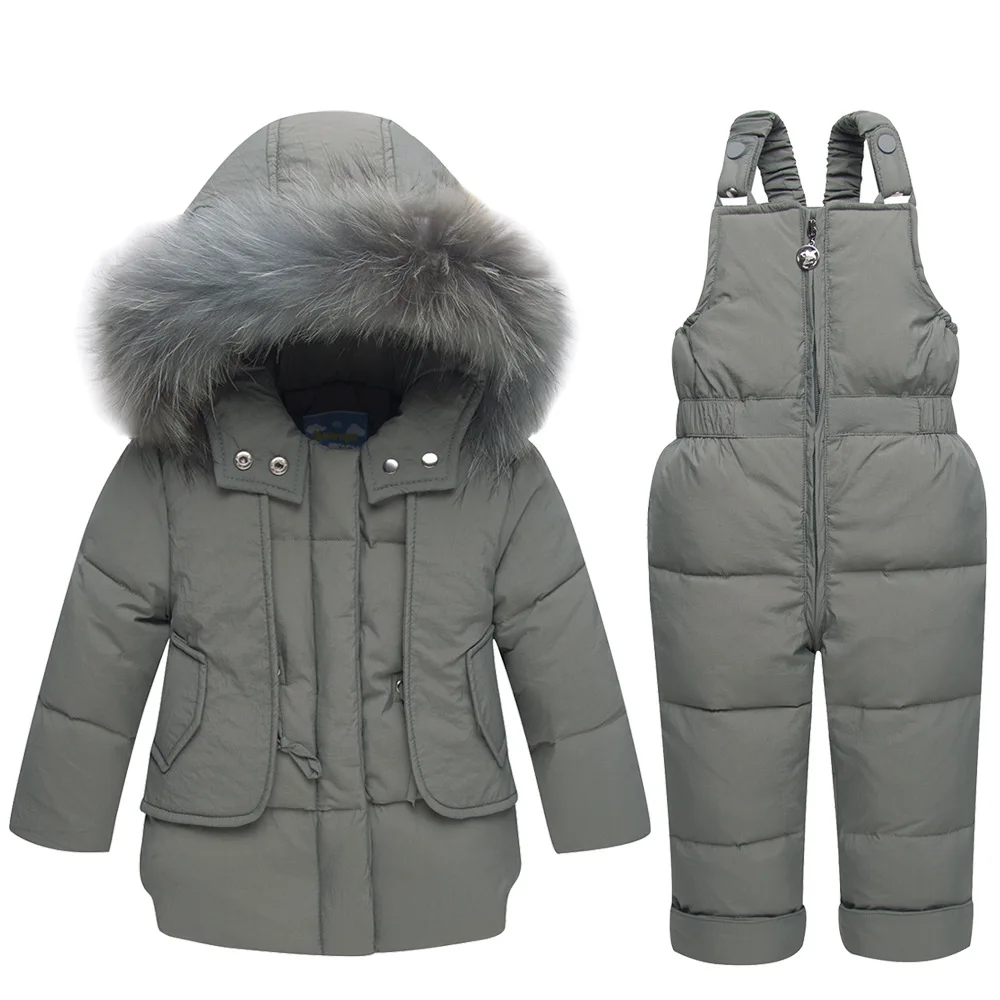 Зимняя одежда для младенцев; зимний комбинезон с капюшоном для малышей; куртка на утином пуху; Одежда для маленьких девочек; зимняя одежда; комбинезон; зимние пальто