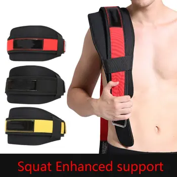 

Waist Support Belt Lumbar Back Protection Brace Breathable Adjustable Gym Fitness Training Weightlifting Men Women