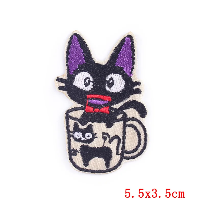 Tier Elefant bestickte Patches für Kleidung Aufkleber Eisen auf Patches auf Kleidung Cartoon Panda Patches für Jacke Applikation – Detail 19