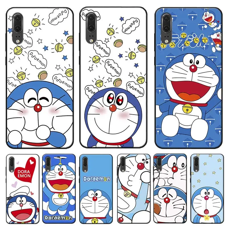 Забавный милый чехол Doraemon для huawei mate 30 pro p20 p30 20 lite Прозрачный мягкий силиконовый