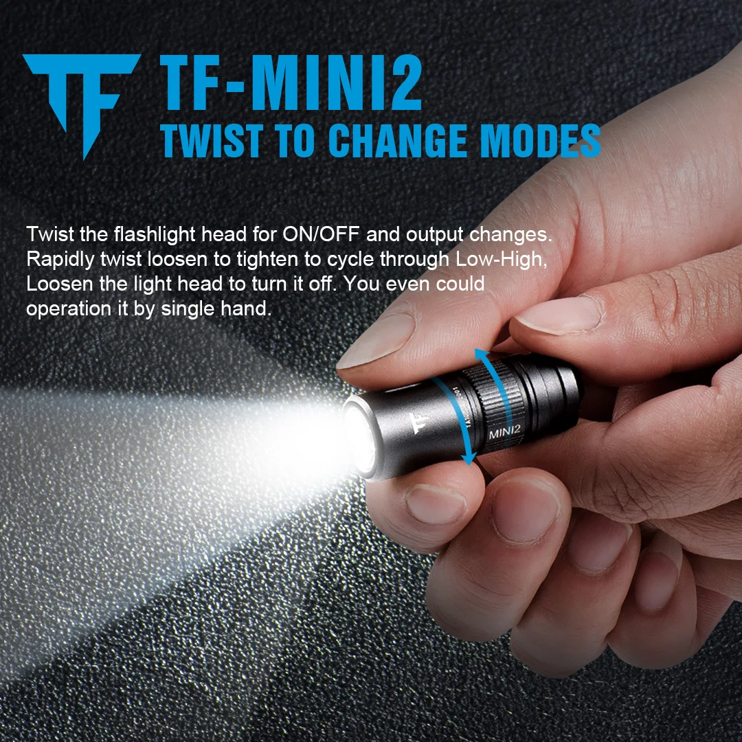 MINI LAMPE TORCHE LED DE POCHE LED PL-K1 45Lm 0,2W RECHARGEABLE USB PORTE CLÉ 