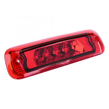 

Car Interior Light Red Chrome Housing Rear LED Third 3RD Tail Brake Light for Jeep Cherokee 97-01 55155614AE Car Styling
