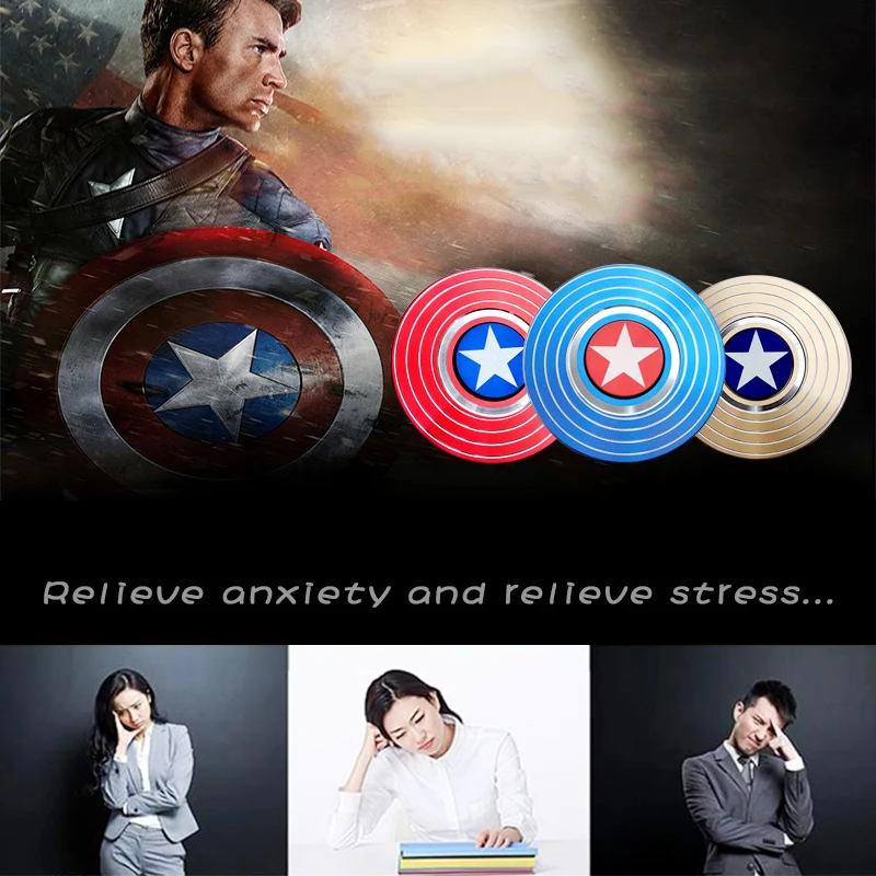 Hot Fidget Spinner Metal Antistress Gyroscope Kids Fingertip Gyro Hand Spinner Stress Wheel Hand Spiner Fidget Toys For Adults