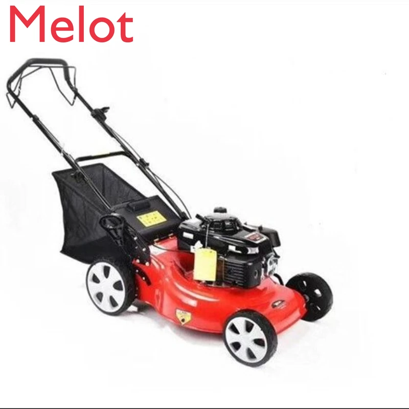 Lawn Machine Four Stroke Hand-Push Lawn Mower Weeding Machine Hit Grass Shears Mower. High Quality and Durable Convenient